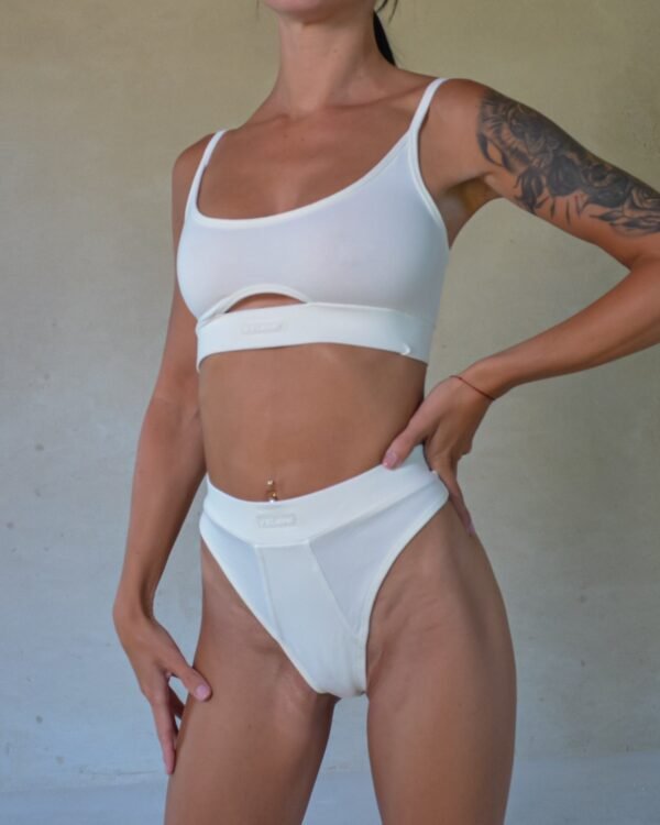 Set with panties "VELabel Slim Milk"