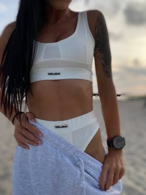 Set with panties "VELabel Milk"