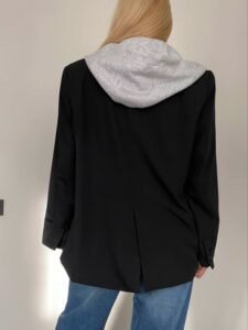Oversize švarkas Black - Image 3