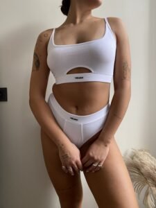 The panties set " VELabel Slim White" - Image 2