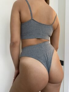 Set with panties "VELabel Slim Grey" - Image 2