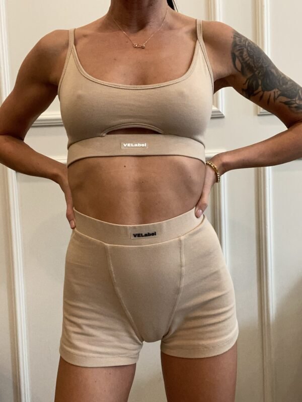 The boxers set “ VELabel slim beige”