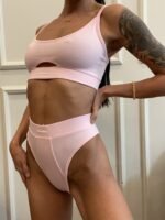 Set with panties  "VELabel Slim Pink"