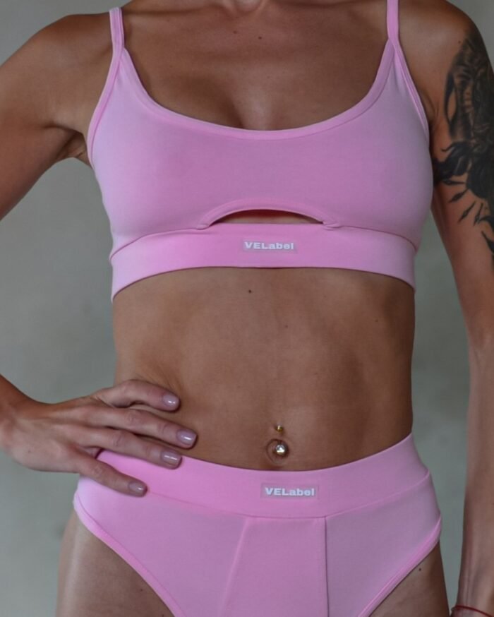 Set with panties  "VELabel Slim Pink" - Image 3