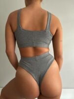 Set with panties  "VELabel Grey" - Image 2