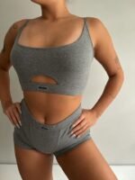 Set with boxers  "VELabel Slim Grey"