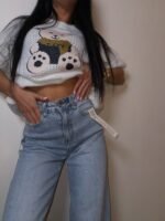 Džinsai su blizgučiais - Image 3