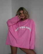 Oversize palaidinė Say yes Baby